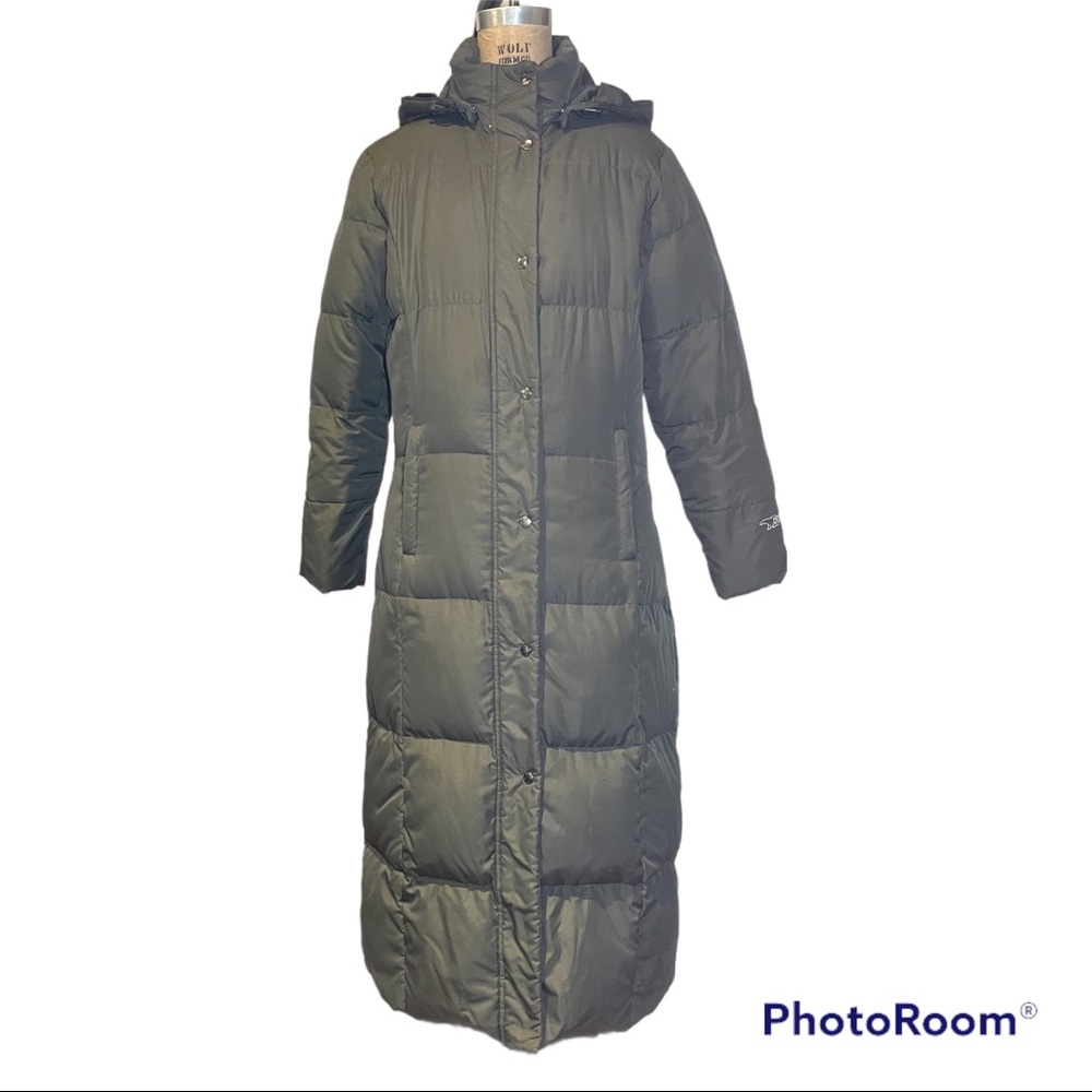 BEAR full length down coat size M (juniors)